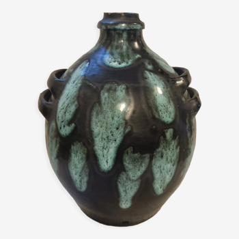 Vase boule à anses art déco année 30