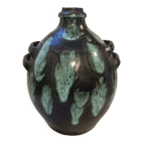 Vase ball with handles art deco year 30