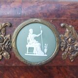 Louis XVI bed in thuja burl