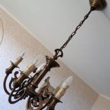 Lustre fer forgé