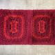 Mid century rya rug / carpet scandinavian design, vintage