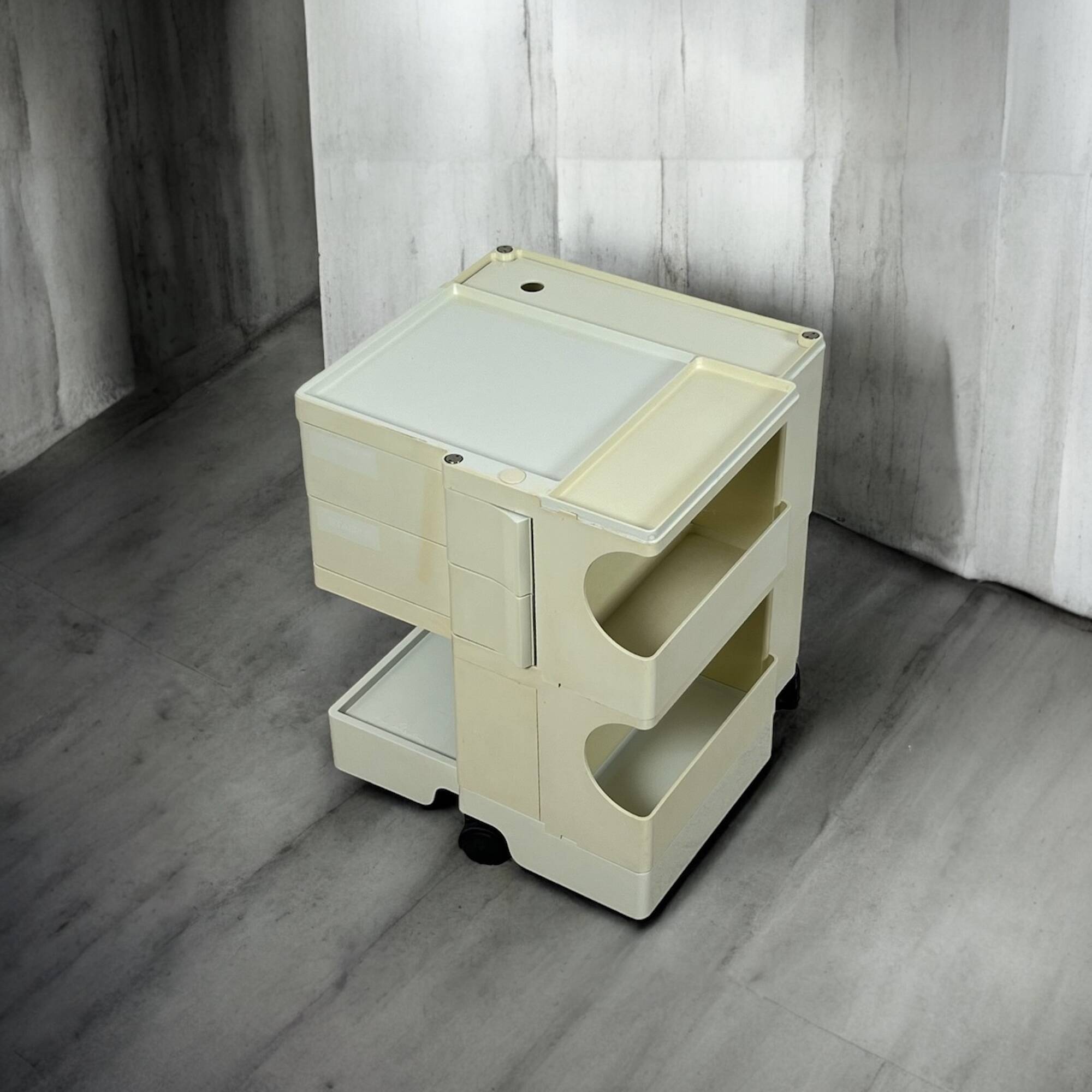 Iconic Boby Cart by Joe Colombo - Award Winning Space Age Wardrobe, 1970s