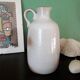 Vintage stoneware carafe vase from France