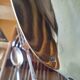 Cutlery set 49 pieces silver metal rocaille model St Médard