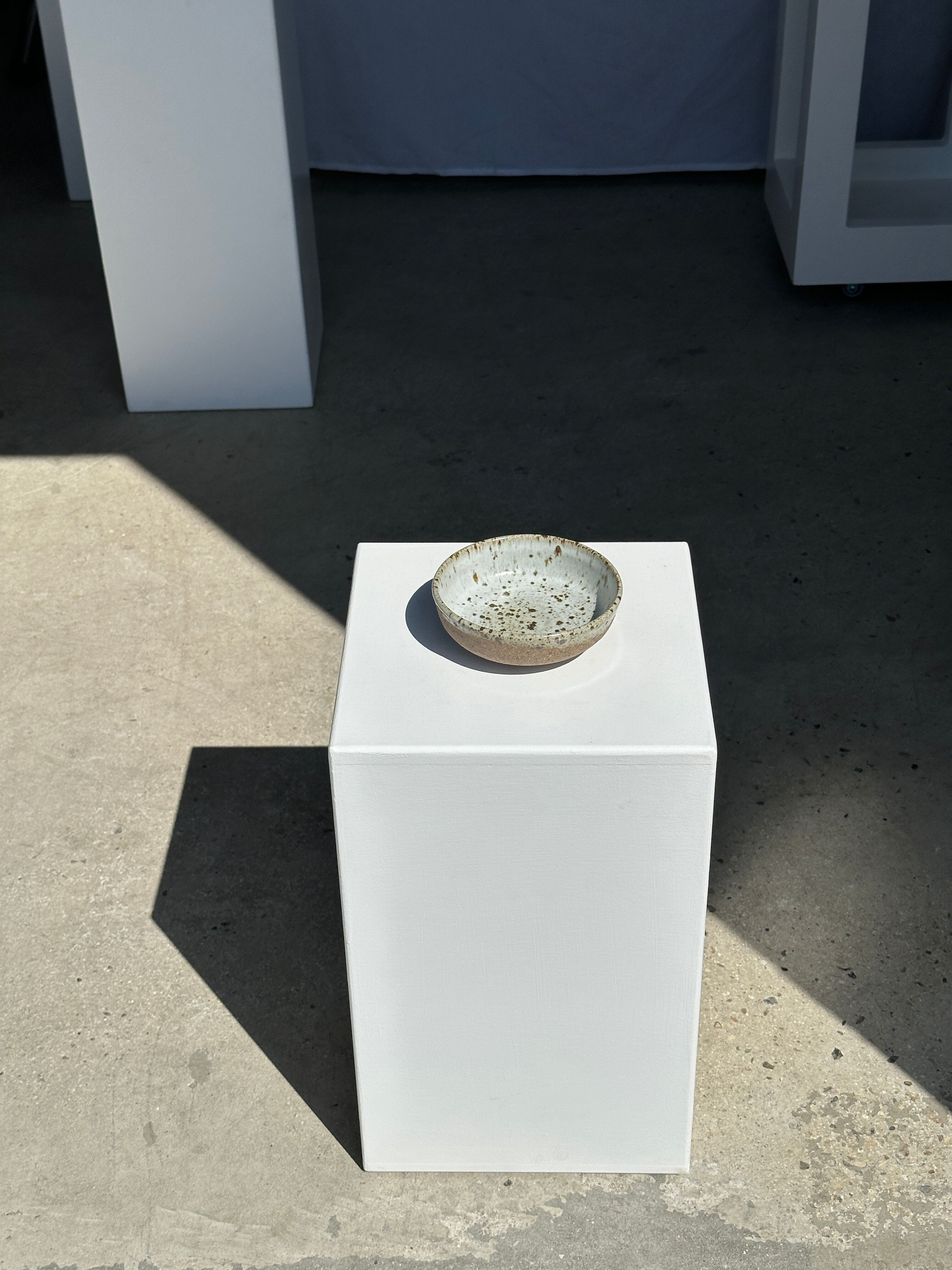 Bol en céramique moucheté et brun mat