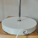 Duo of mushroom lamps with inclined lampshade