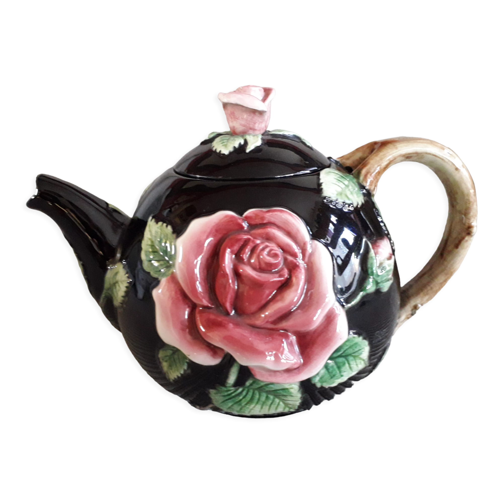 Vintage teapot in slip from the 80s
