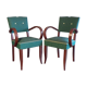 Pair of armchairs bridge mustache