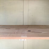 Parisian yellow wooden wardrobe