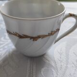 Coffee service and dessert 29 pieces porcelain Bernardaud
