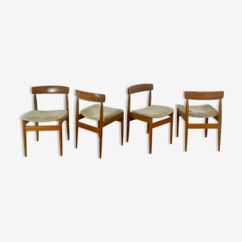 4x Danish Teak Dining Chairs