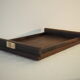 Tray 1930 in rosewood and in bakelite