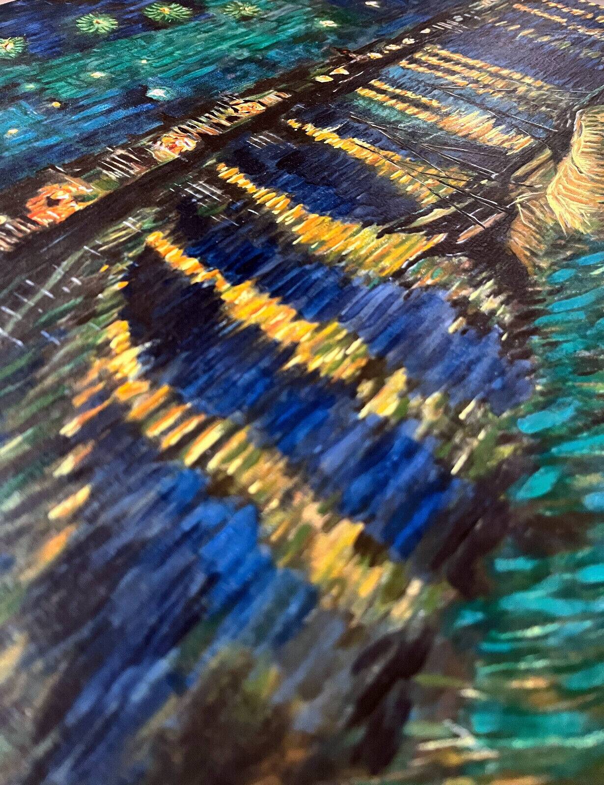 HST Painting Copyist V. Van Gogh "Starry Night" Arles