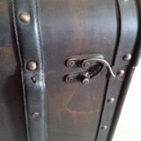 Mini bar vintage wooden briefcase