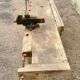"French Carpenter's Workbench in Solid Beech – Early 20th Century"