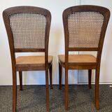 Set 6 chairs and art nouveau table