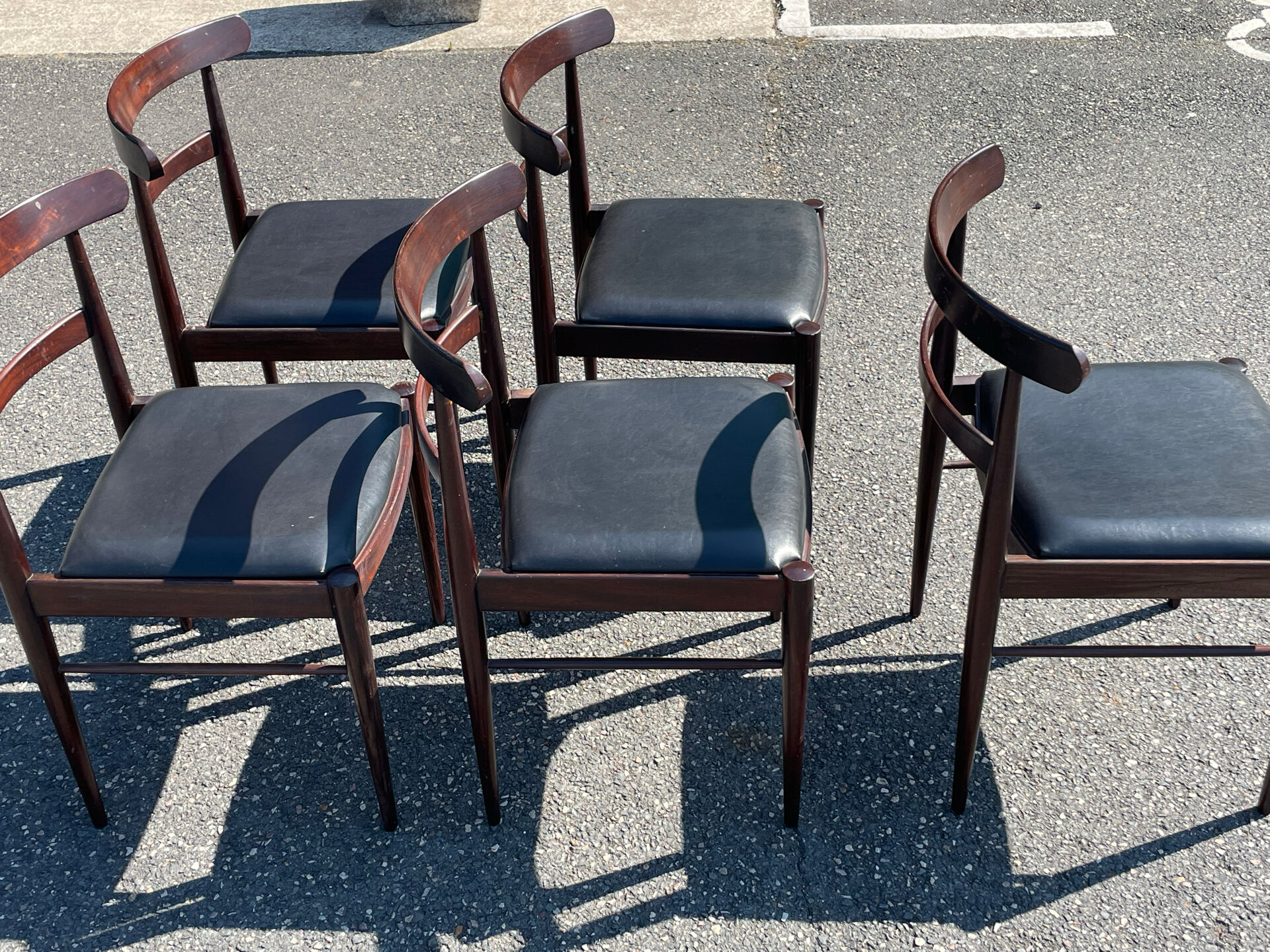 5 Scandinavian chairs from the 1960s