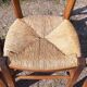6 antique and mismatched mulched chairs
