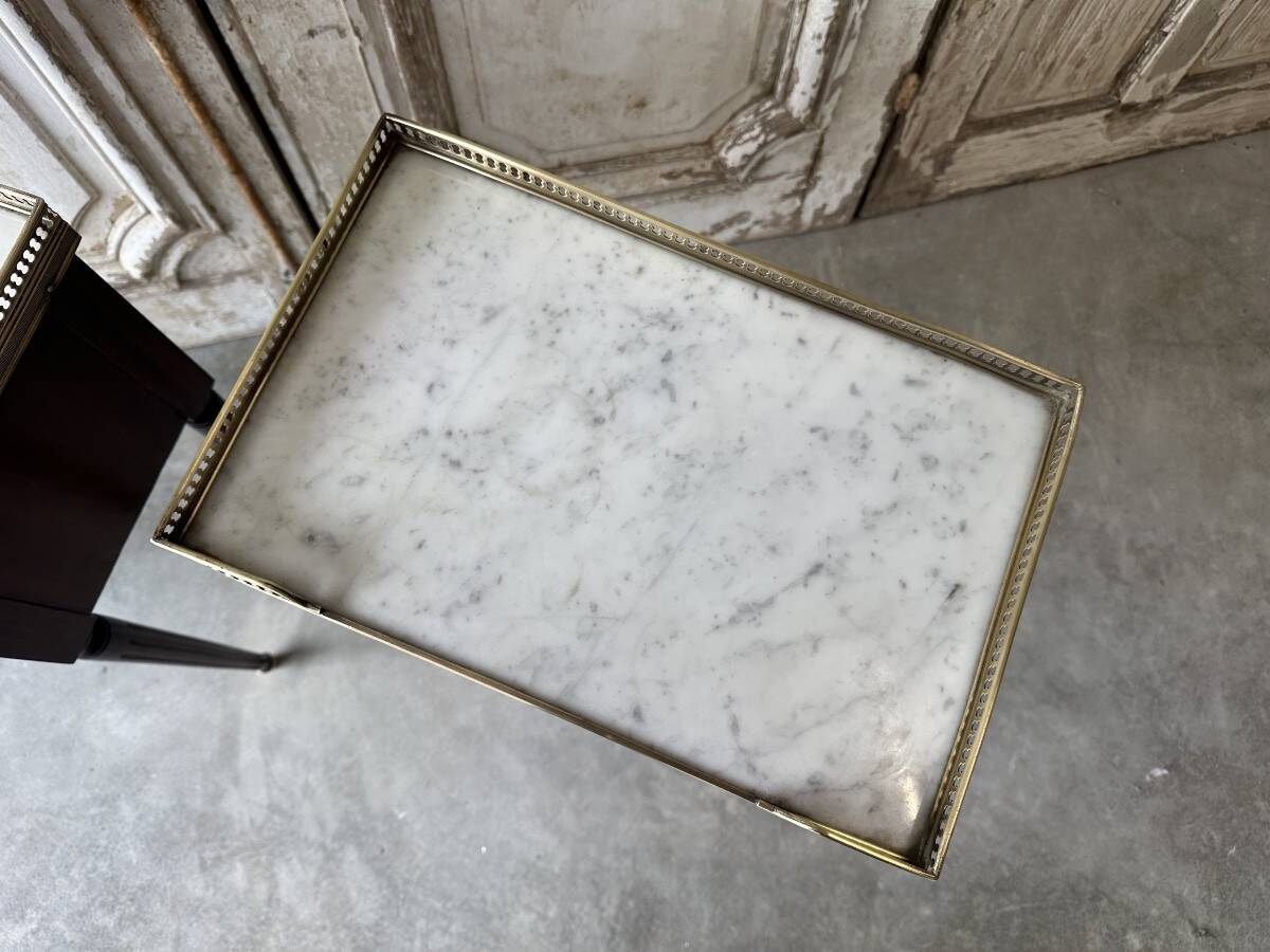 Pair of Louis XVI style bedside tables