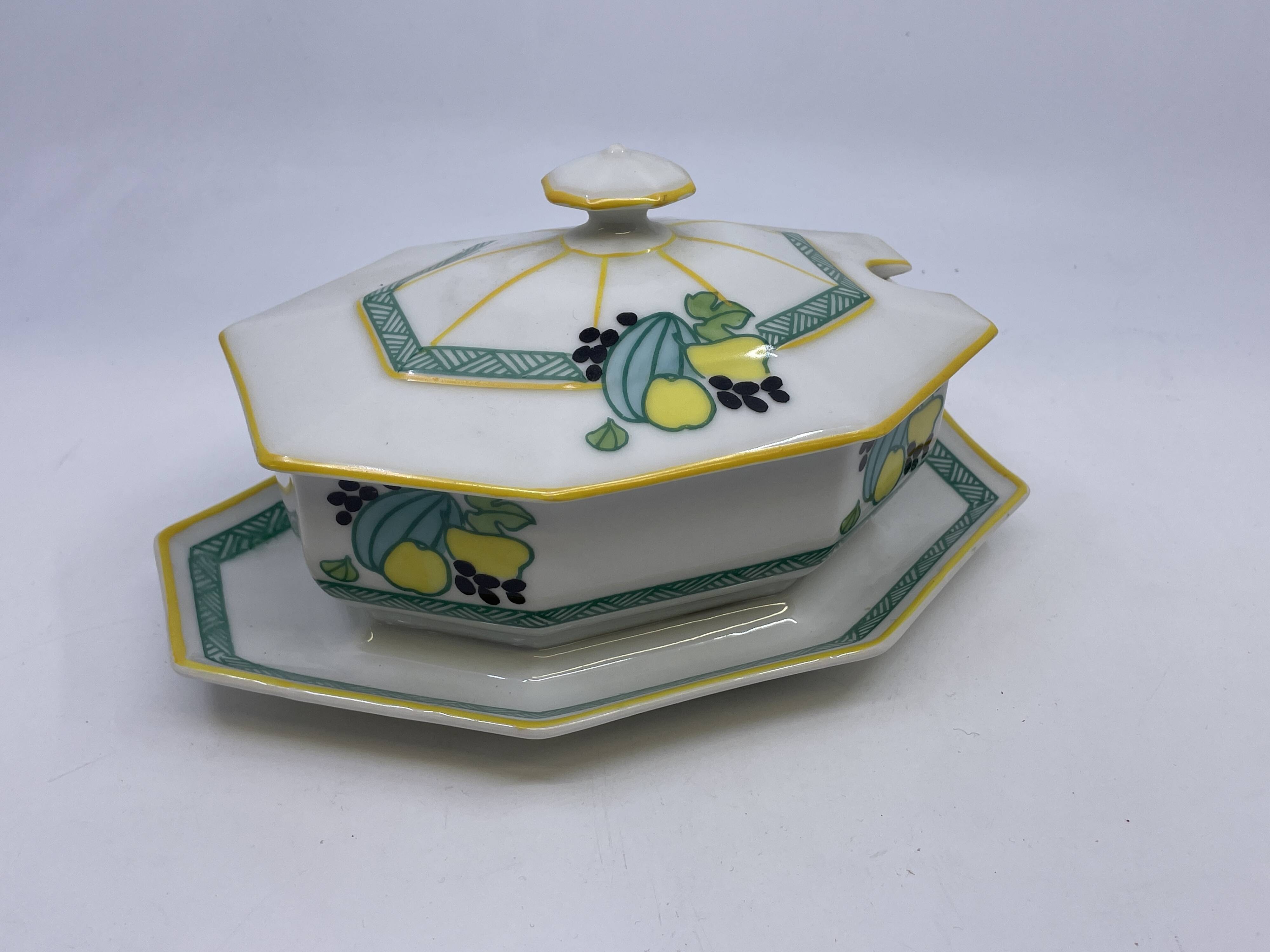 Limoges porcelain table service A. Lanternier & Co. 25 pieces