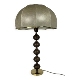 Midcentury Scandinavian brass cocoon mushroom lamp, Borens, Sweden 1960s