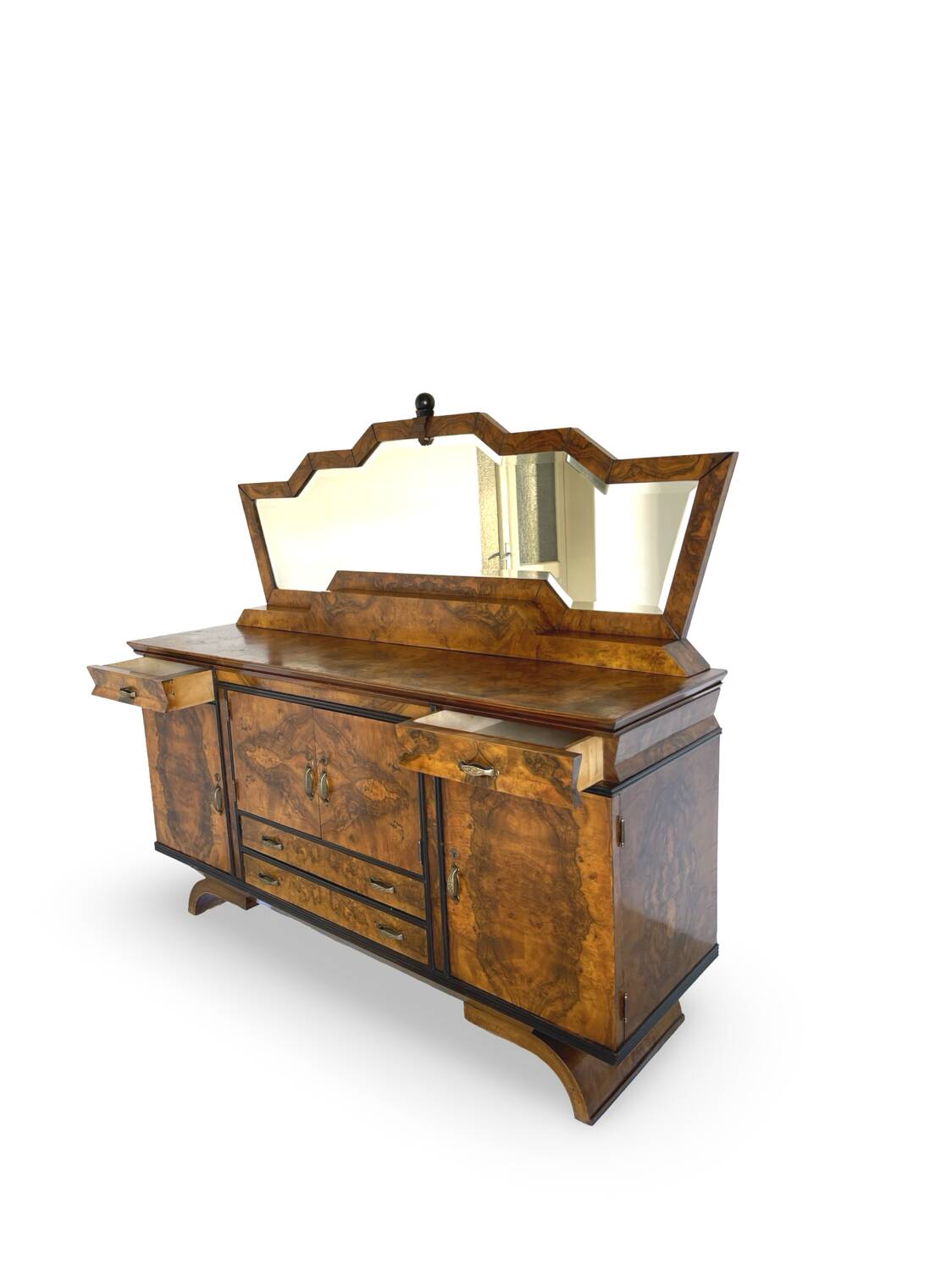 Crédence/buffet Art déco italien, années 1920.