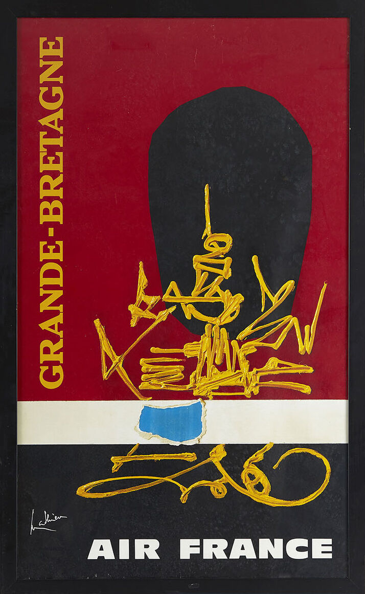 Georges Mathieu: Air France United Kingdom, 1967