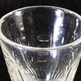 Verre à absinthe en verre soufflé et taillé