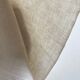 Drap de réserve en fil de lin brut non brodé