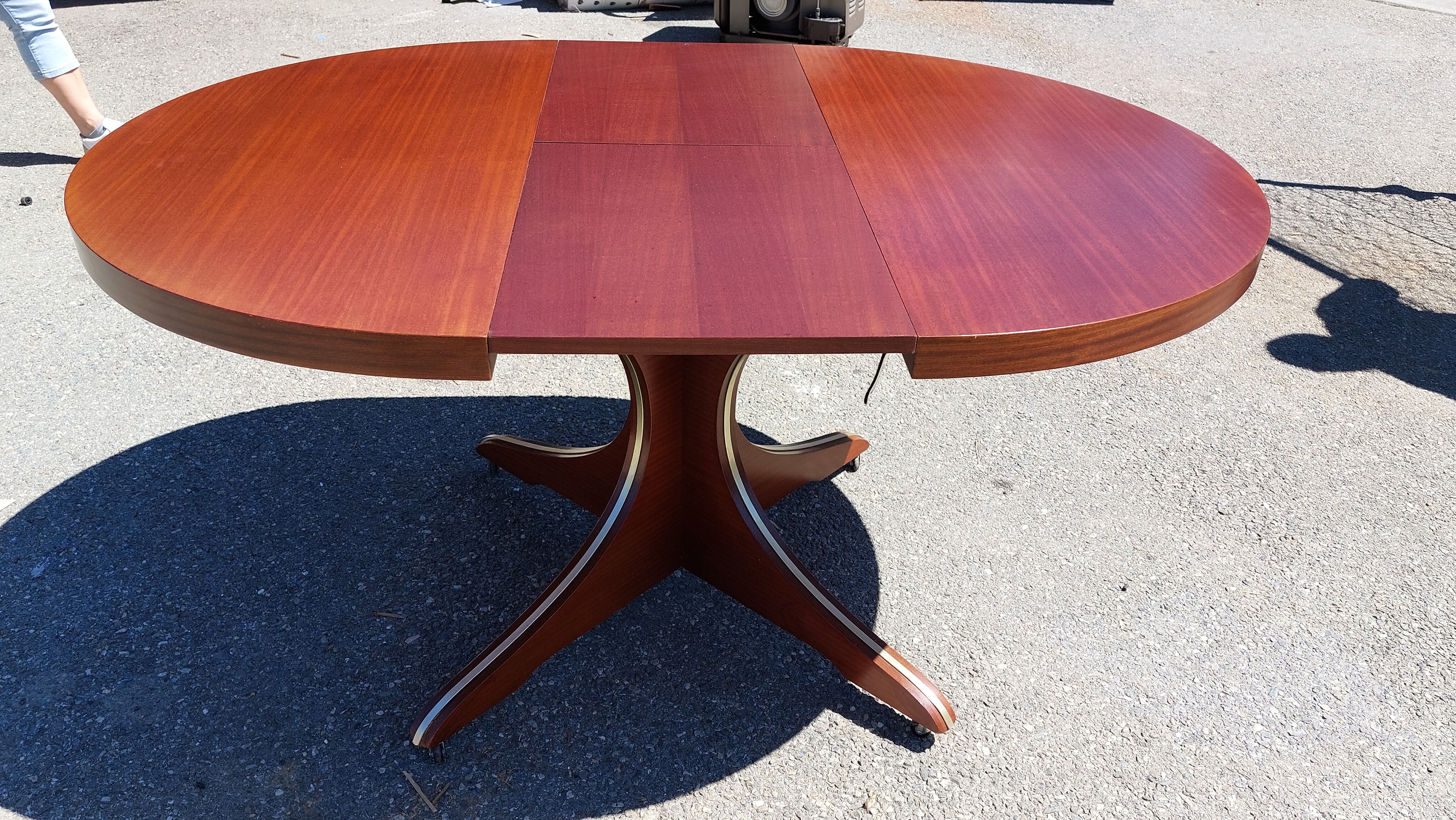 Vintage Scandinavian extendable dining table - 1960s