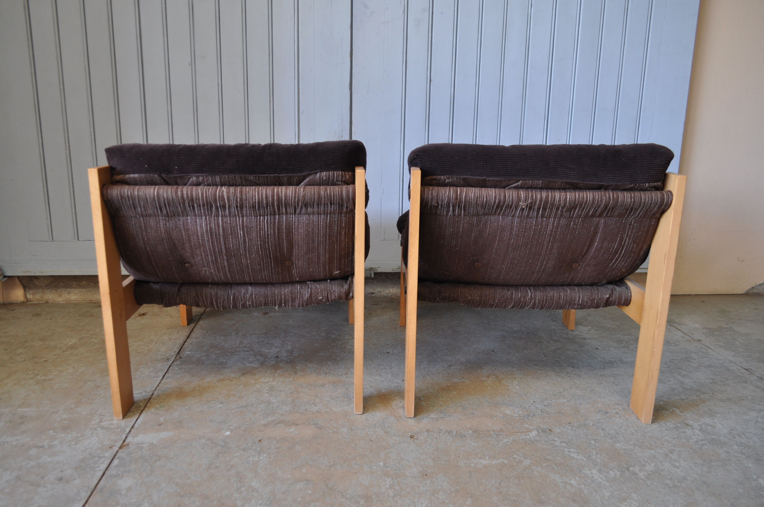 Pair of modern heaters.