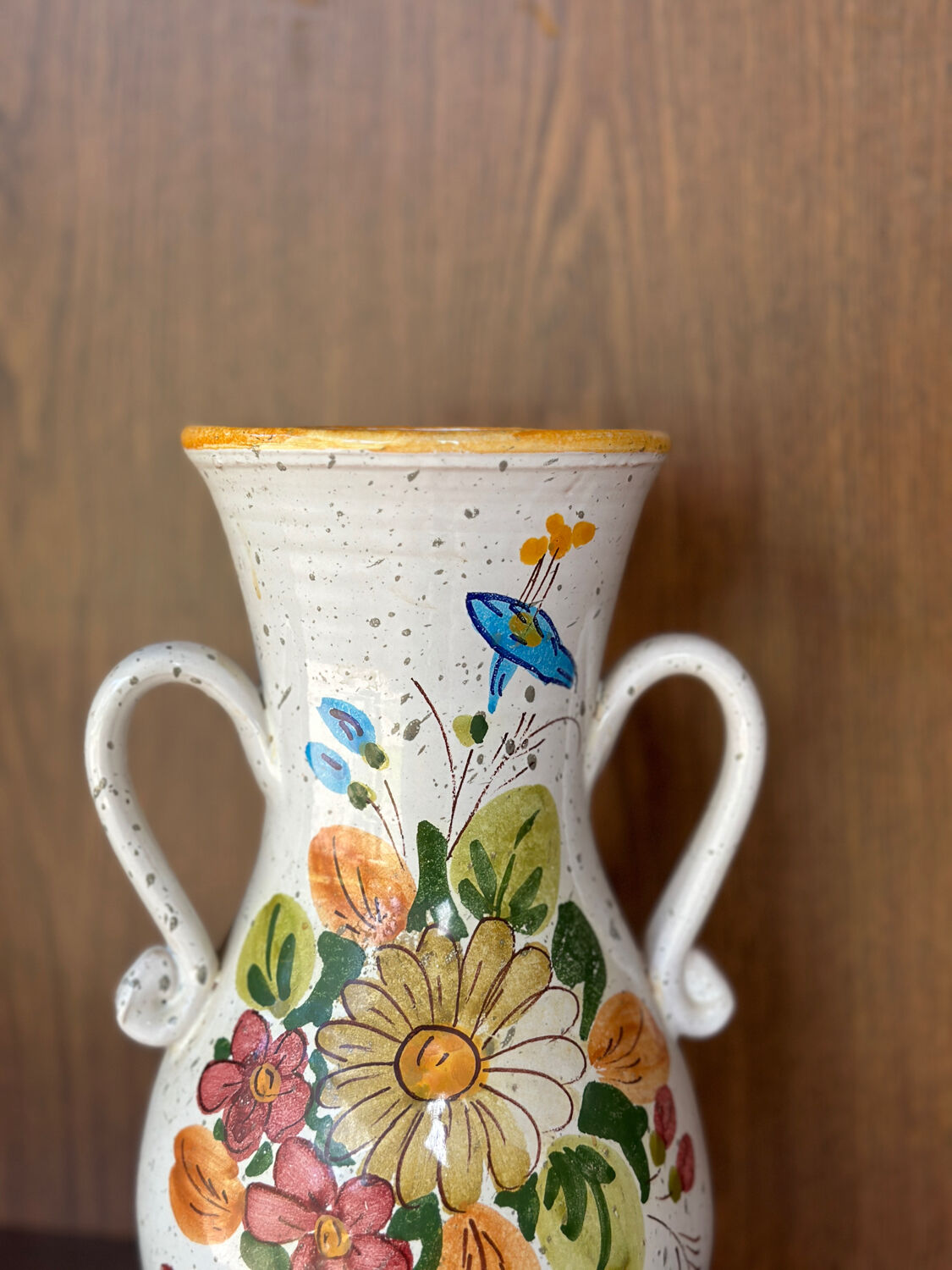 Vase en faïence Italienne