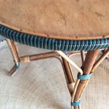 Rattan table