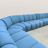 Rare Dutch vintage design modular 'Mississippi' sofa Pierre Paulin Artifort