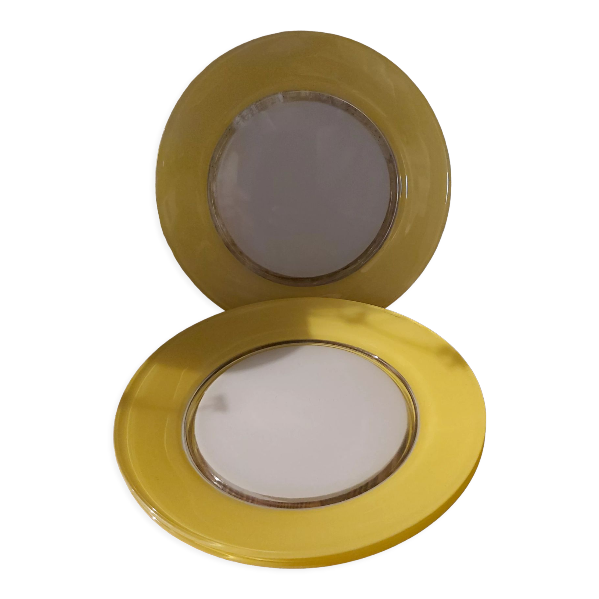 3 flat plates Duralex