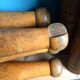 Old wooden keels 19th century French countryside