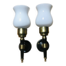 Pair of so-called torchlight sconces