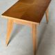 Table basse vintage années 50 pieds compas design scandinave