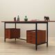 Bureau en acajou, design italien, années 1970, production : Italie
