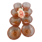 Vintage champagne glass