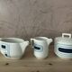 Ensemble 3 pièces porcelaines M Robert