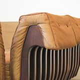 1970s Modular Beechwood Sofa by Frigerio – Original Fabric Upholstery, Set of 6