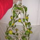 Firenze chandelier leaf decorations - lemons 1970