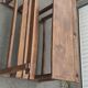 Old school desk desk in vintage wood 1950