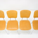 1970s Set of Four Dining Chairs, Czechoslovakia