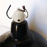 Industrial pendant light in enamelled sheet metal 2106159