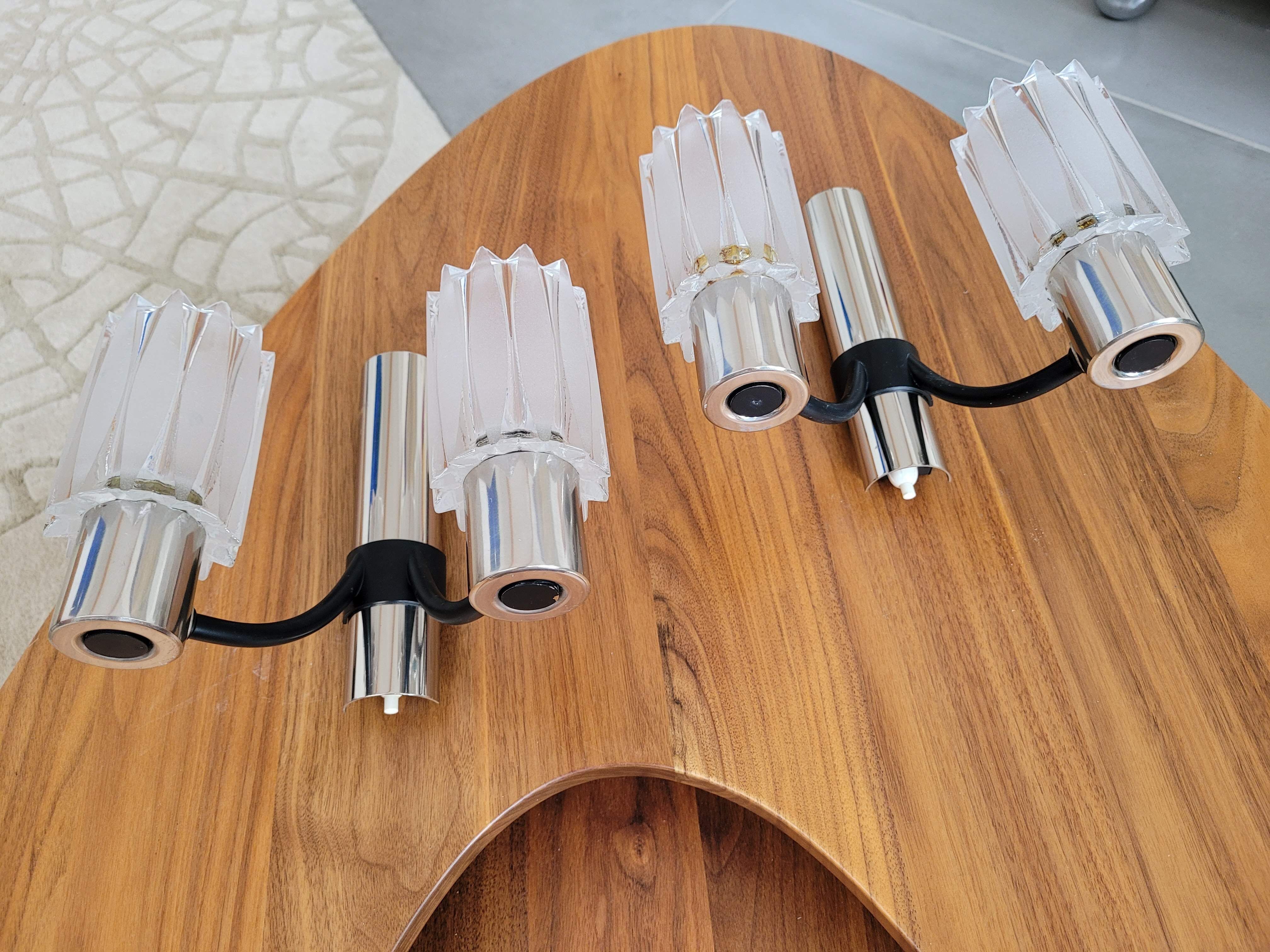 Pair of wall lamps from the 50s