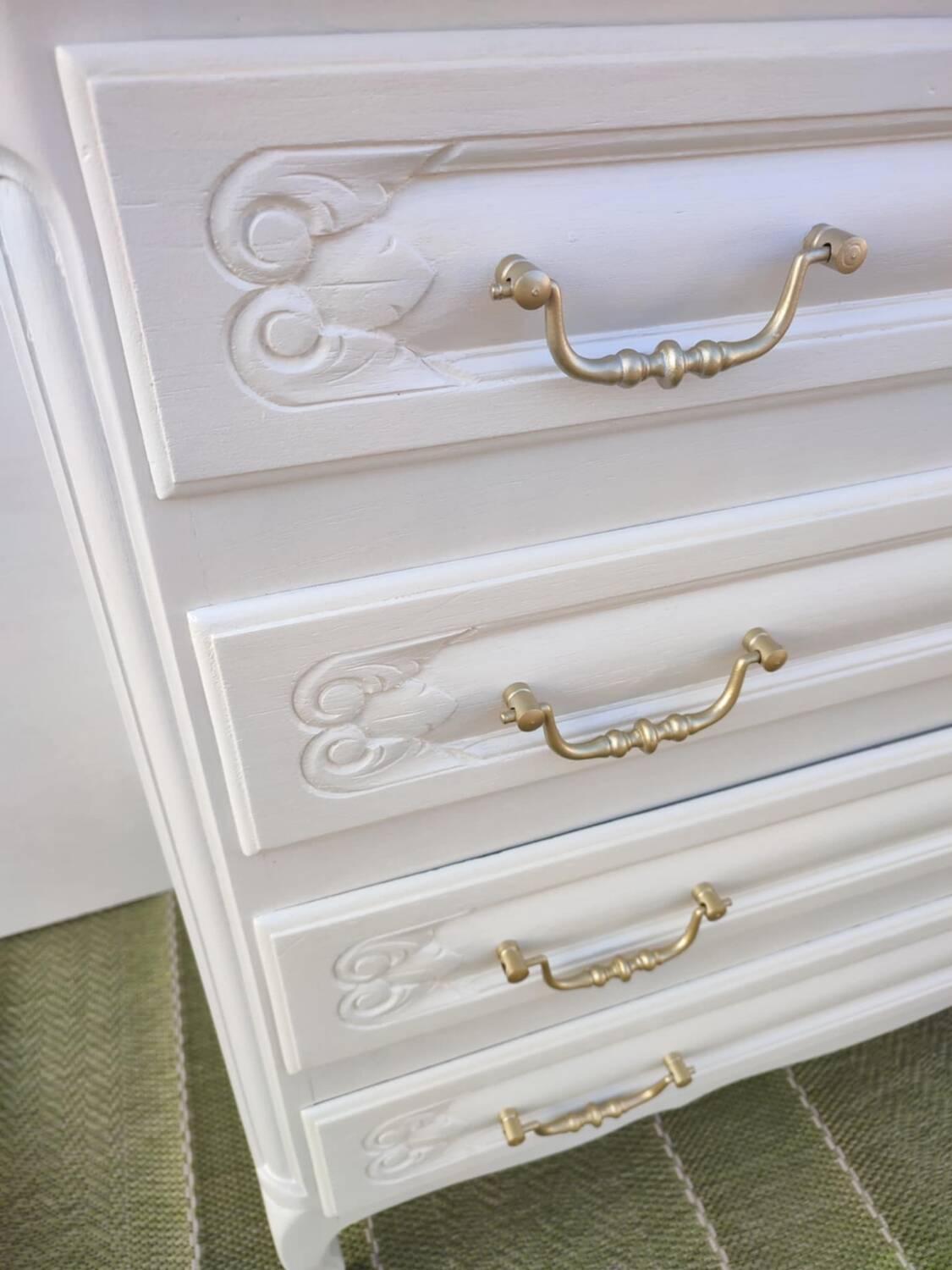 Restored vintage chest of drawers