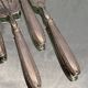 Confectionery service hors d'oeuvres sprinkler silver metal design Vintage