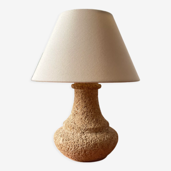 Lampe vintage en pierre du Gard